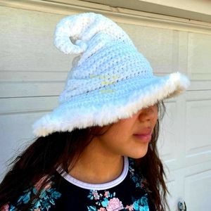 Crochet whimsical Witch Hat